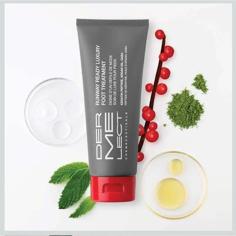Dermelect Foot Cream Treatment Rough Chapped Cracked Skin Repair Mask